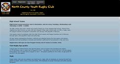 Desktop Screenshot of northcountyrugby.com
